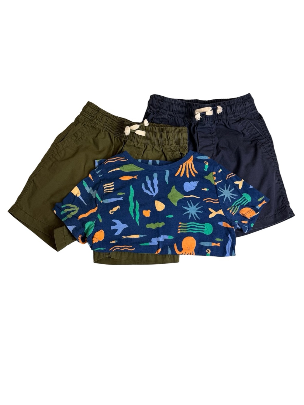 Boys Shorts & Tee Shirt 3 Piece Bundle 6
